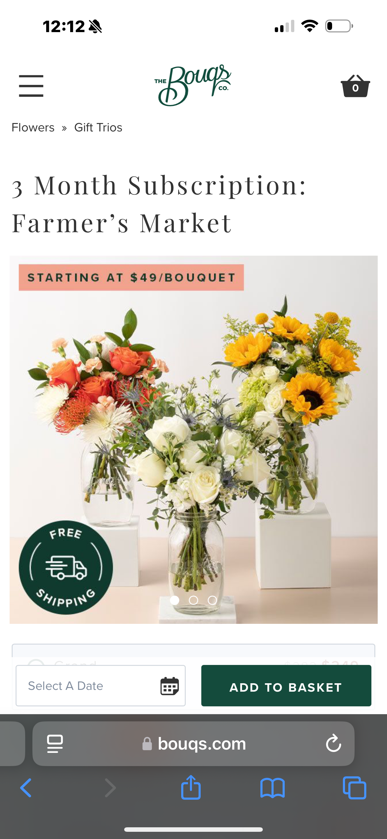 Seasonal Starters Subscription