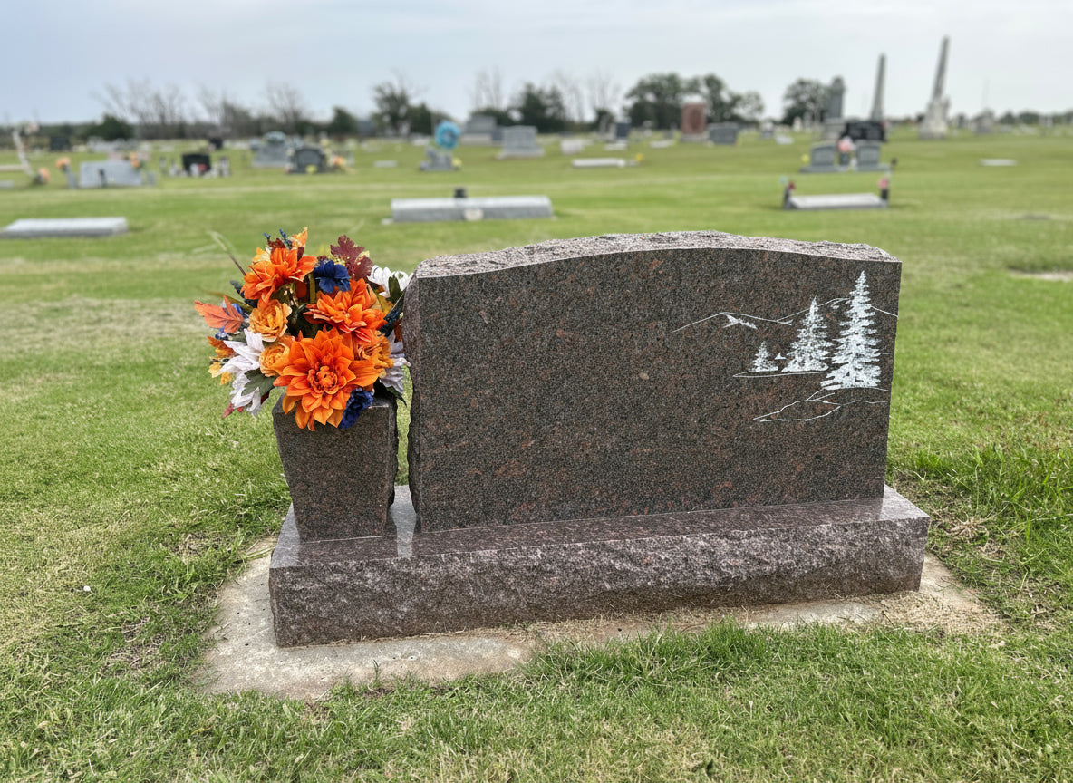 Standing Gravesite Silks