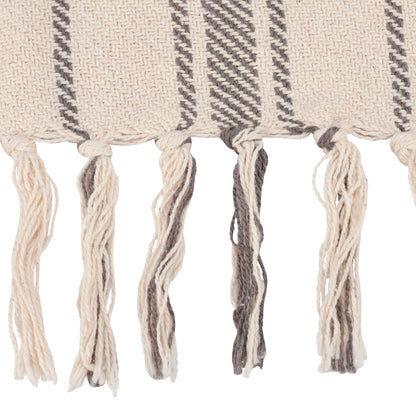 Farmhouse Stripe Throw