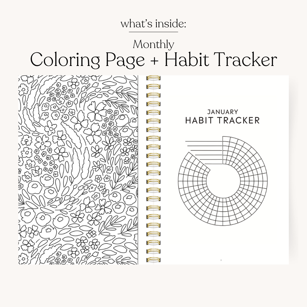 Pressed Floral 2026 Yearly Planner