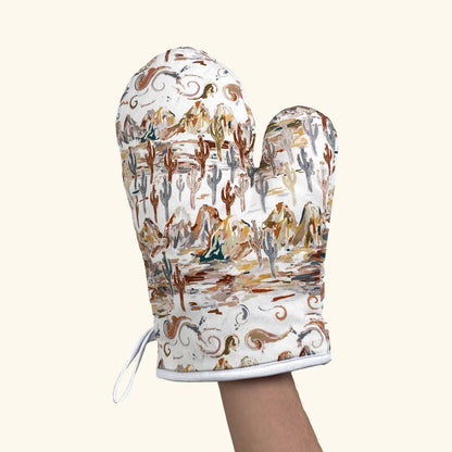 Cotton Oven Mitt - Painted Desert, Agate