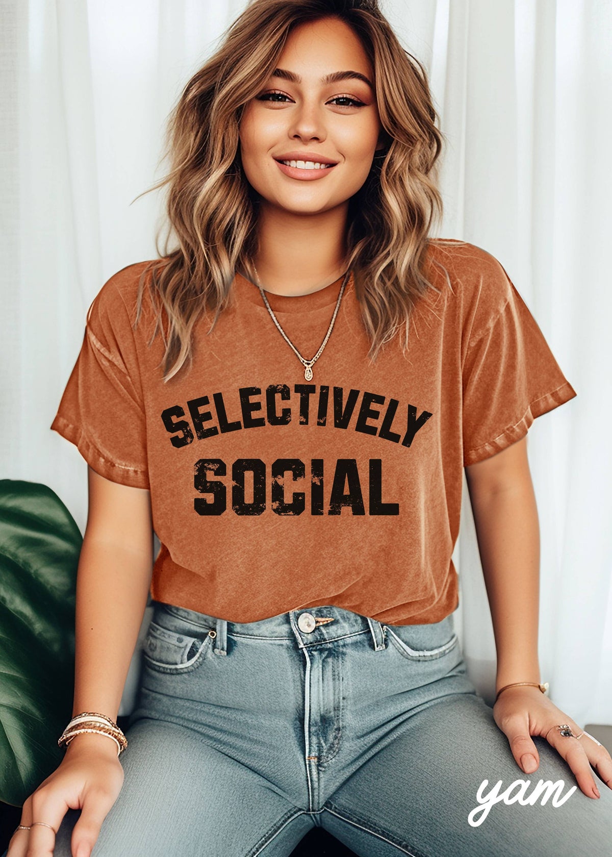 Selectively Social Tee