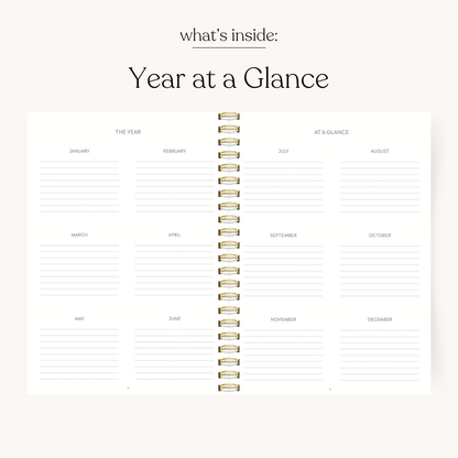 Porcelain 2026 Yearly Planner