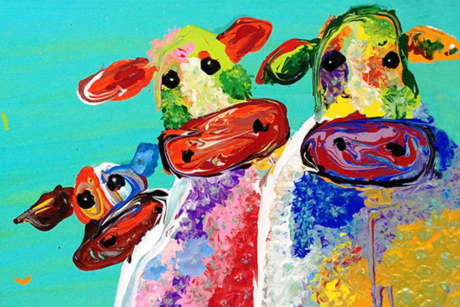 Cows Micropuzzle Jigsaw for Country Lovers