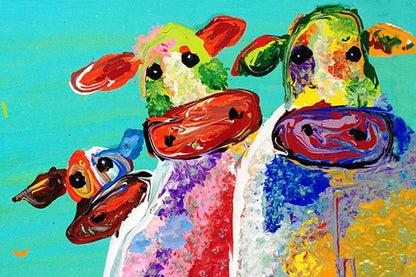 Cows Micropuzzle Jigsaw for Country Lovers