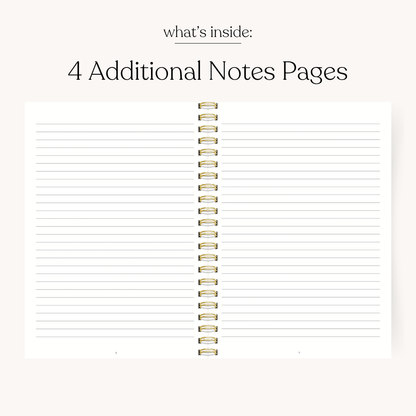 Pressed Floral 2026 Yearly Planner