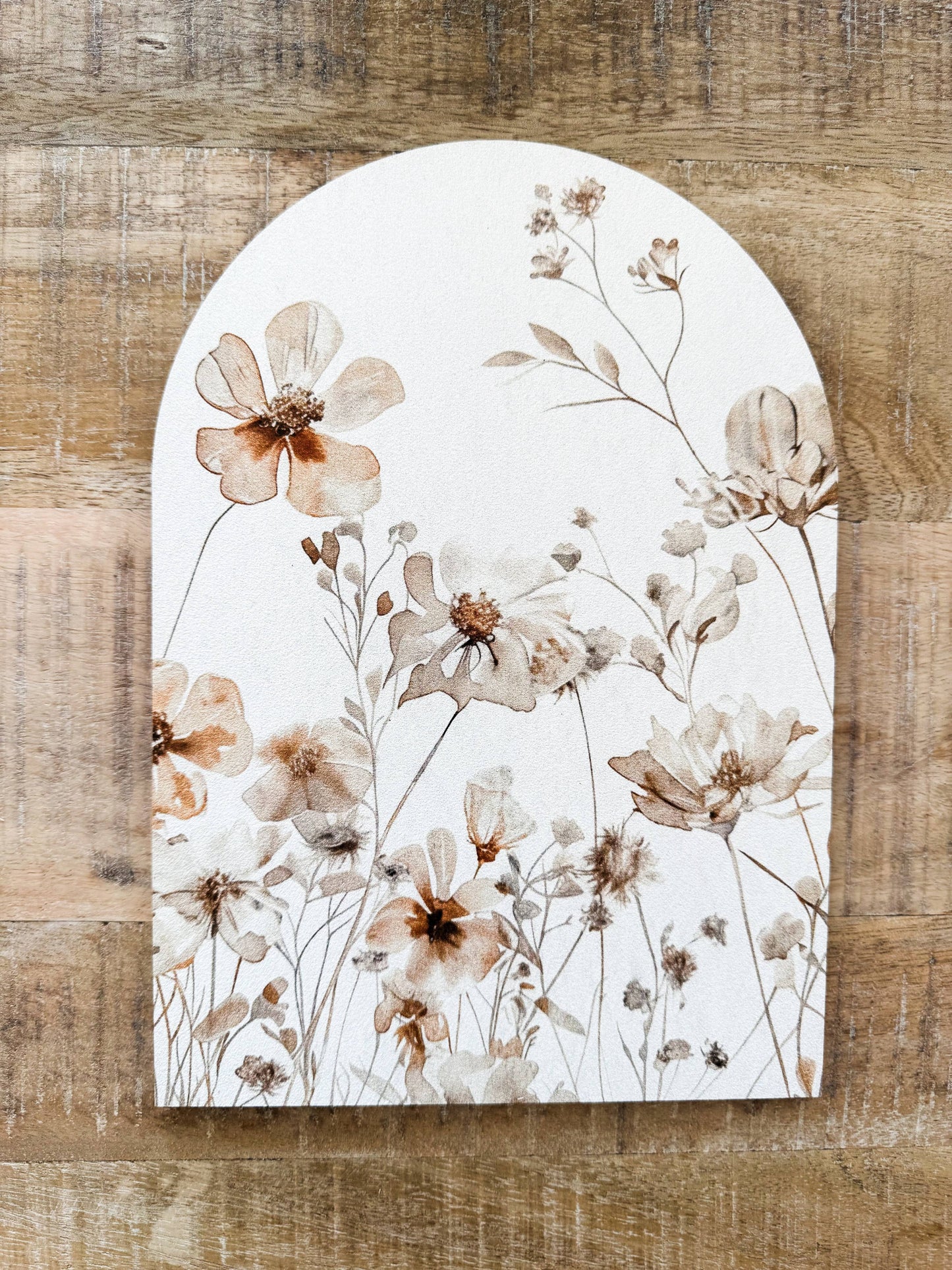 Arch Top Framed Canvas Art – Memorial & Home Décor Gift