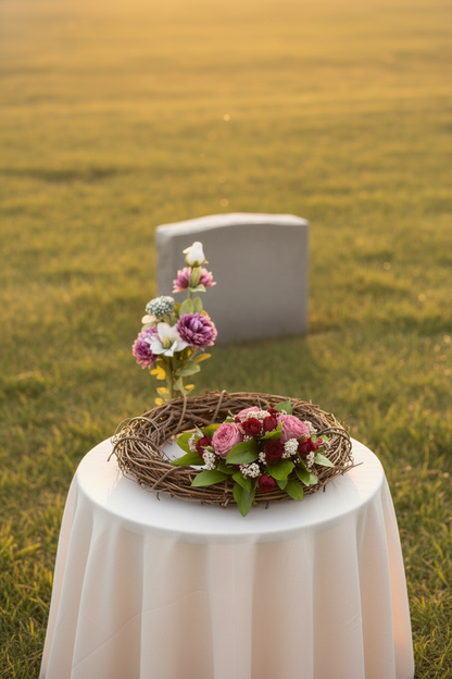 Memorial Day Gravesite Fresh Flowers
