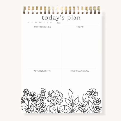 Color-In Daily Planner