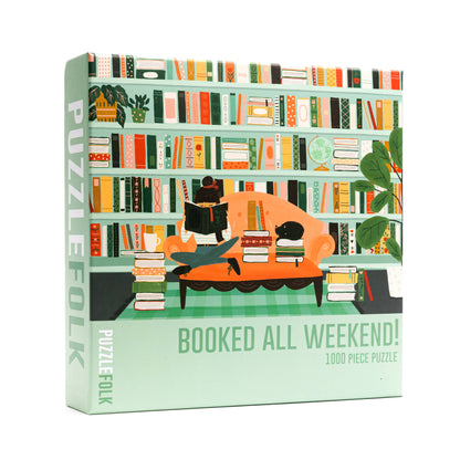 Booked All Weekend 1,000 Piece Book Puzzle