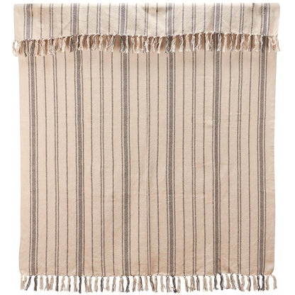 Farmhouse Stripe Throw
