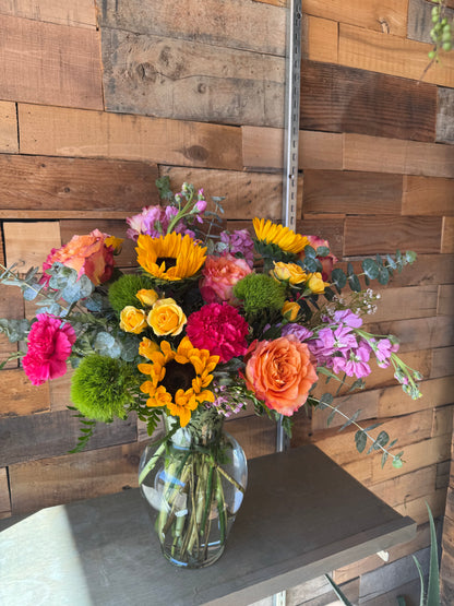 Golden Hour Sunflowers