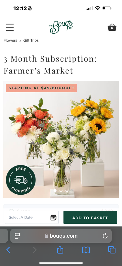 Seasonal Starters Subscription