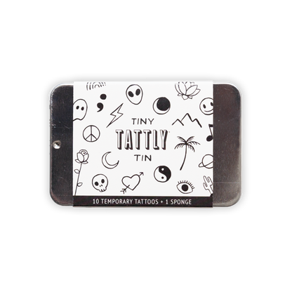 Tiny Flash Art Tattoo Tin