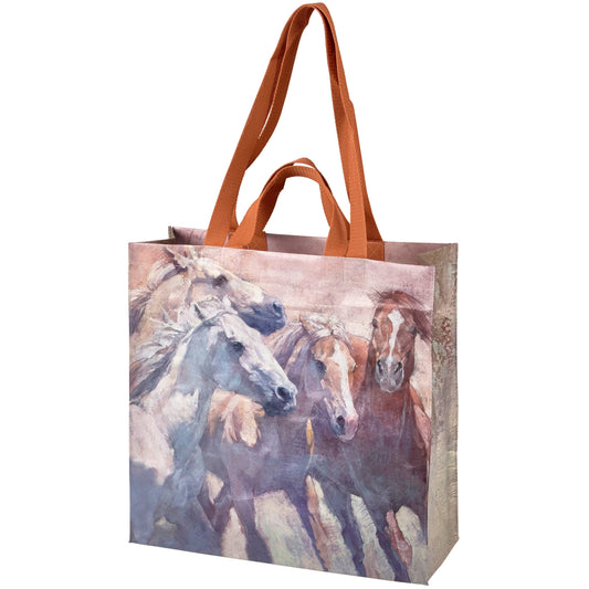 Horses Market Tote