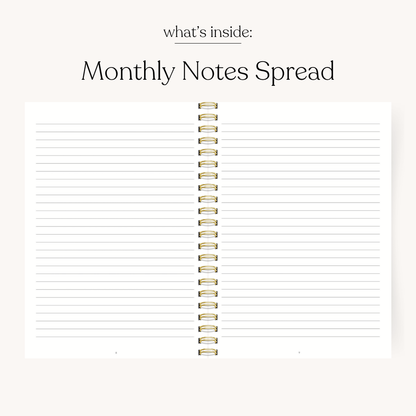 Pressed Floral 2026 Yearly Planner