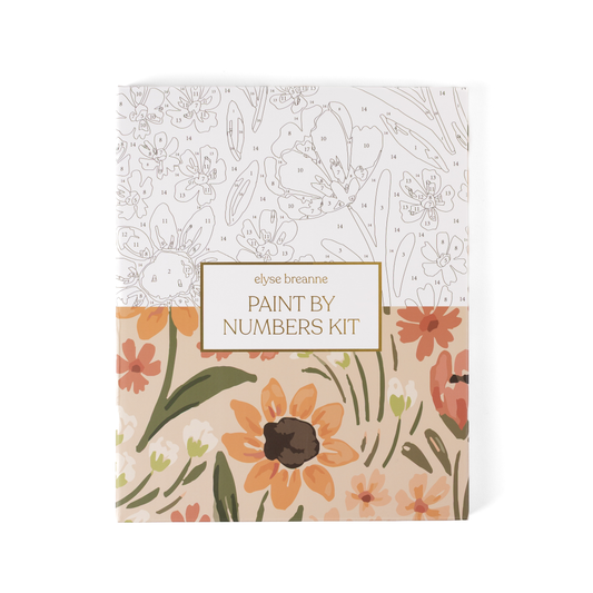 Sunny Poppies Paint By Number Kit