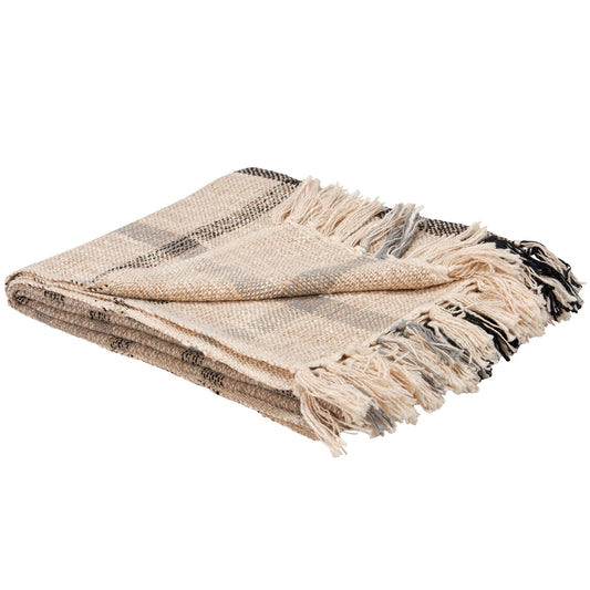 Shepherd Plaid Throw