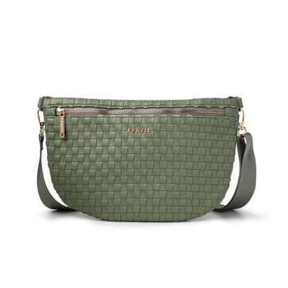 Kedzie Terrace Woven Crossbody Open Stock