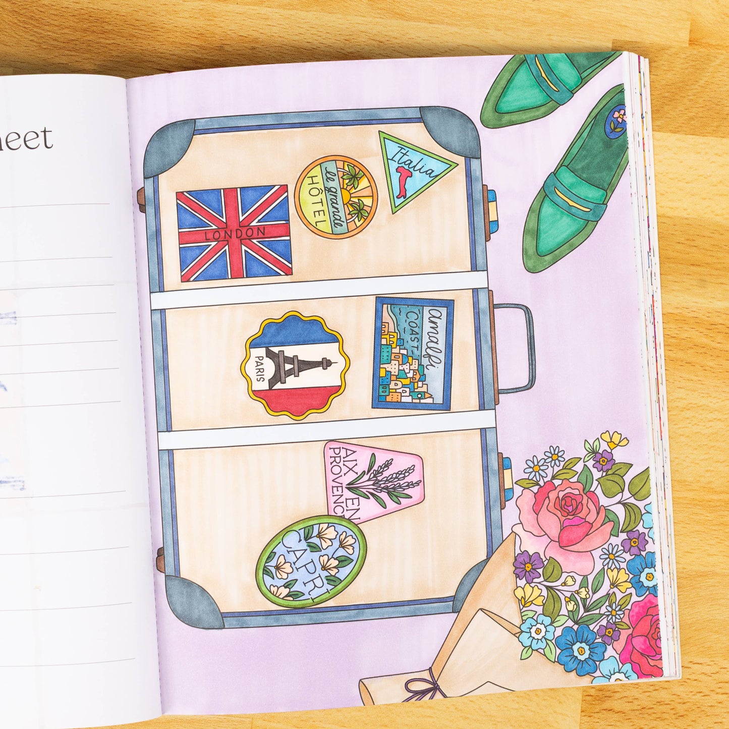 The Good Life Coloring Book