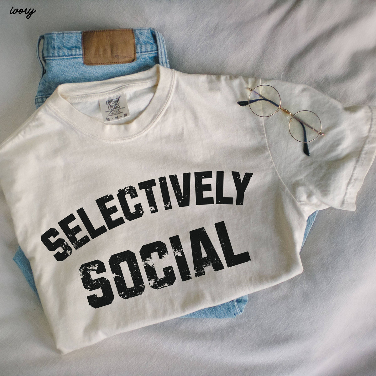 Selectively Social Tee