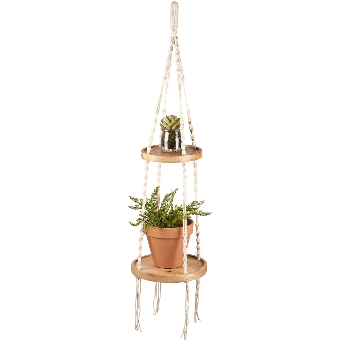 Tiered Shelf Plant Hanger
